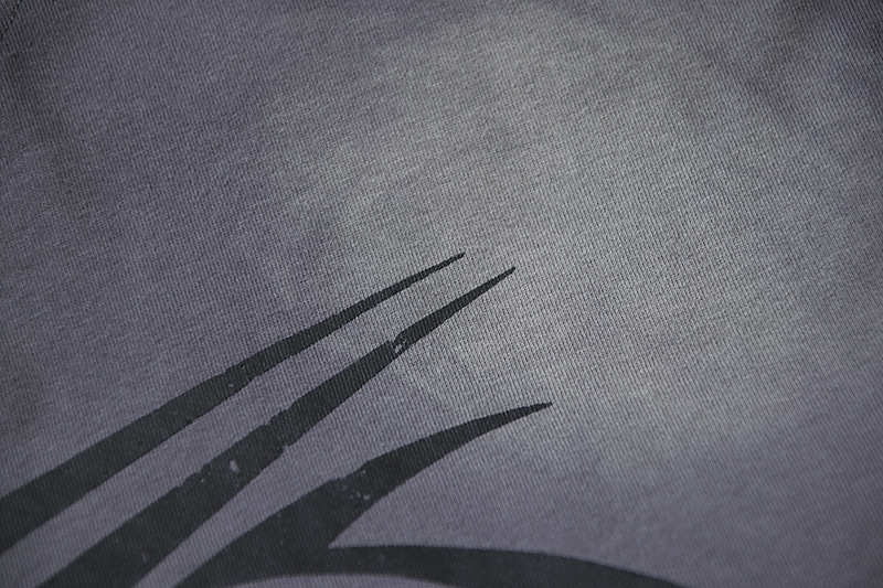 Coco Shoes Hellstar Sport Logo Gel Grey T-shirt #695 Green Text