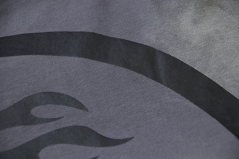 Coco Shoes Hellstar Sport Logo Gel Grey T-shirt #695 Green Text