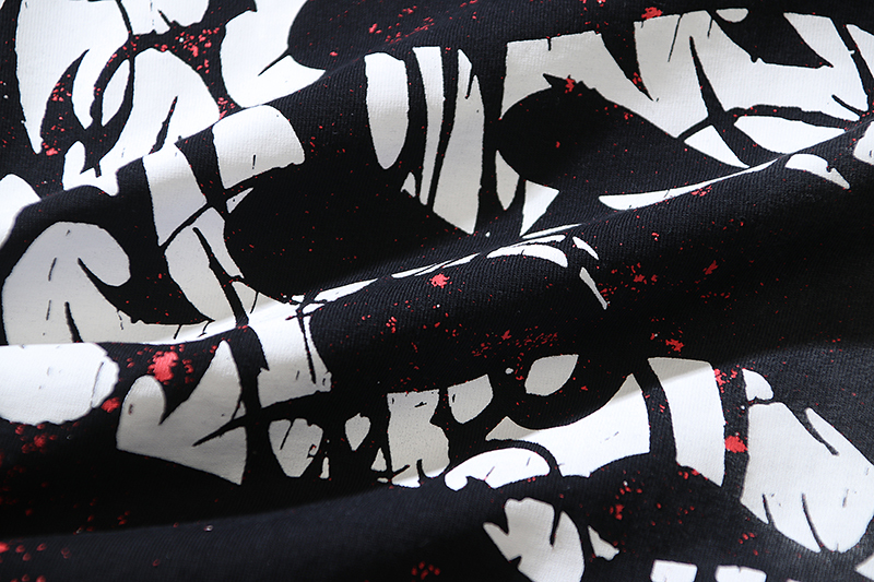 Coco Shoes Hellstar Thorn T-Shirt #692 Black Red