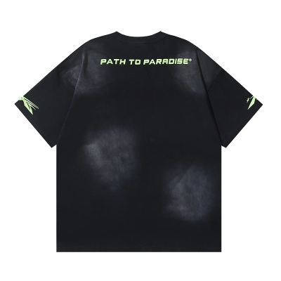 Hellstar Thorn T-Shirt #693 Black Green 02