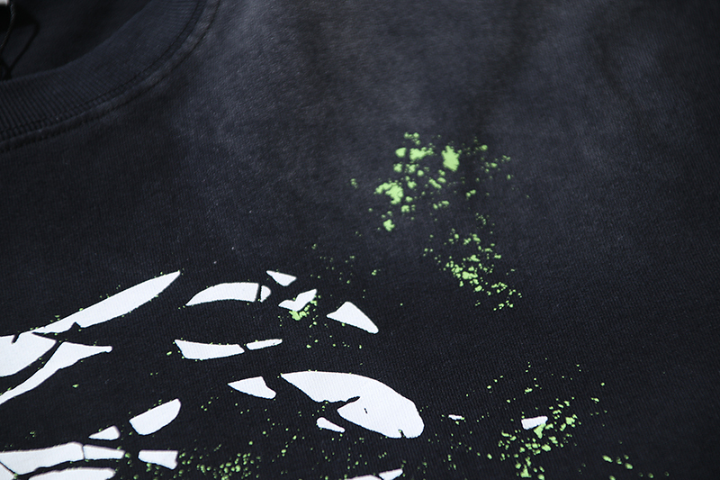 Hellstar Thorn T-Shirt #693 Black Green