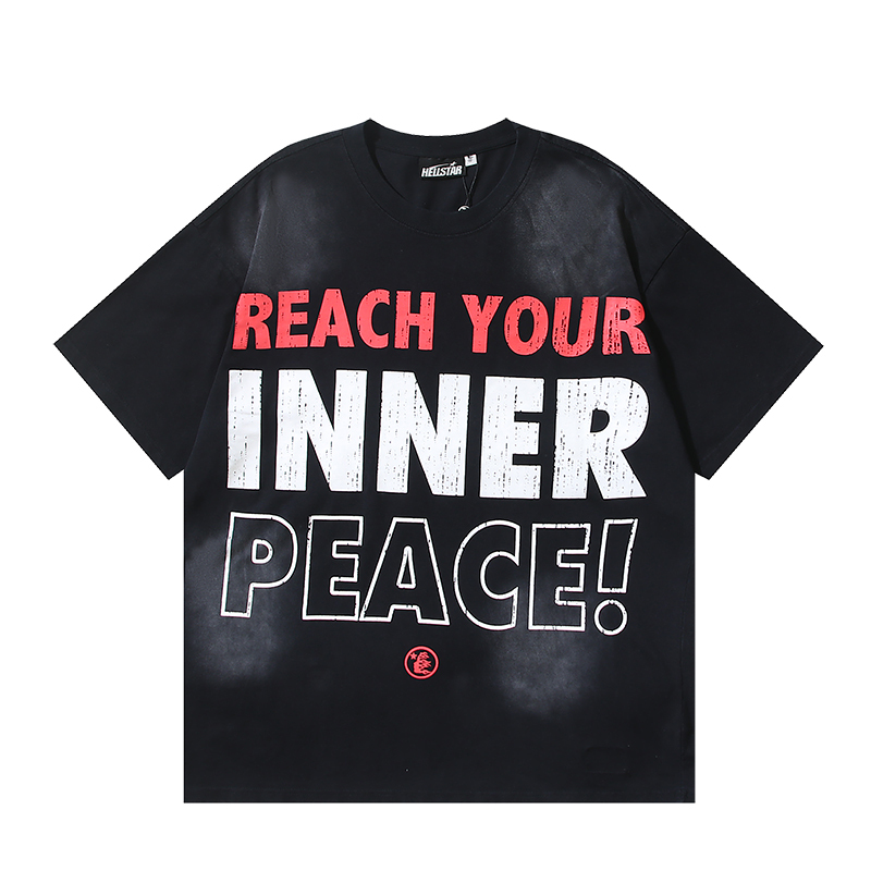 Hellstar 'Reach Your Inner Peace' T-Shirt #697 Black