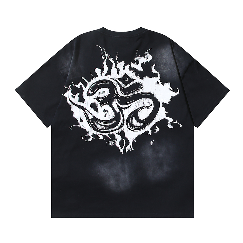 Hellstar 'Reach Your Inner Peace' T-Shirt #697 Black