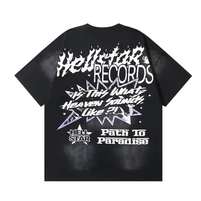 Hellstar Music Boy Records T-Shirt #6731 Black 02