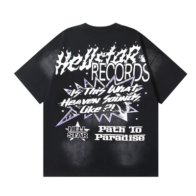 Hellstar Music Boy Records T-Shirt #6731 Black 02
