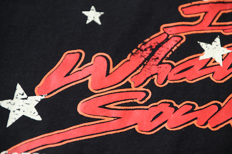 Coco Shoes Hellstar Tour Path To Paradise T-Shirt #6733 Black Red