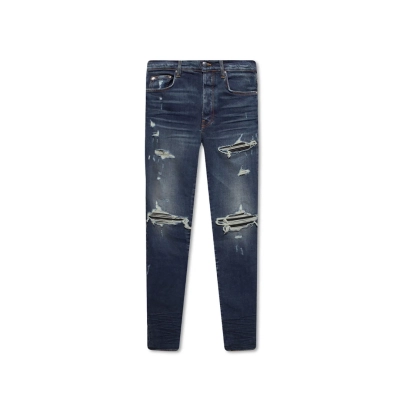 Coco Shoes Amiri Jean MX1 Skinny Jean Blue PXMD001D403 01
