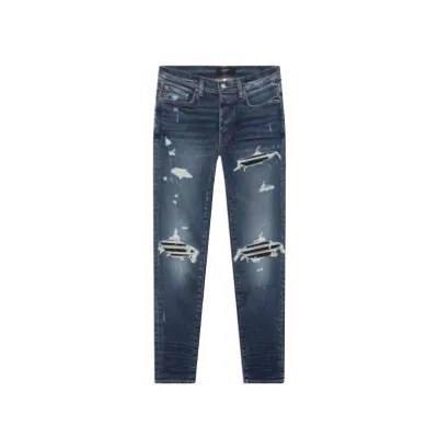Amiri Jean MX1 Skinny Jean Blue PXMD001D403 02