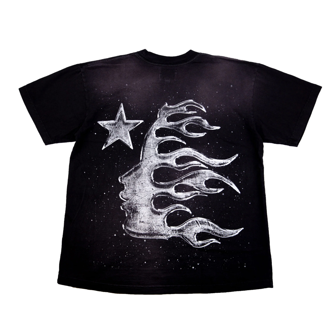 Hellstar Chrome Logo T-Shirt Black