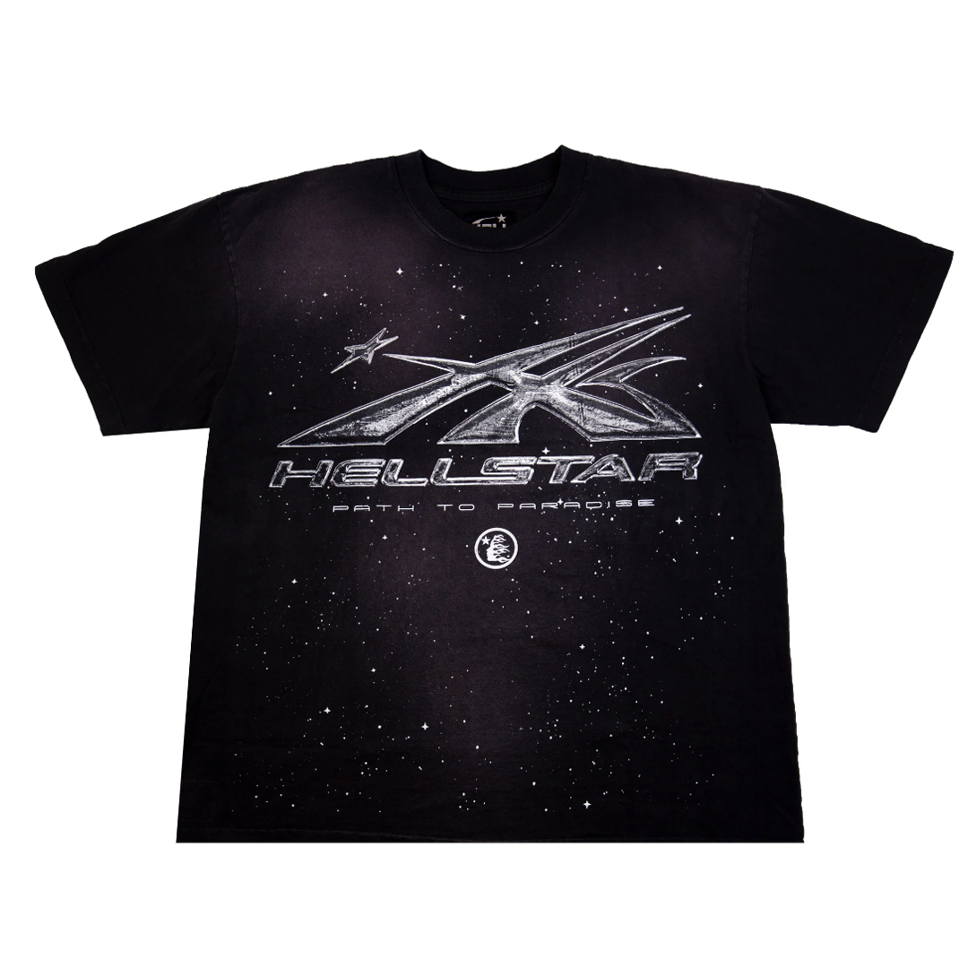 Hellstar Chrome Logo T-Shirt Black