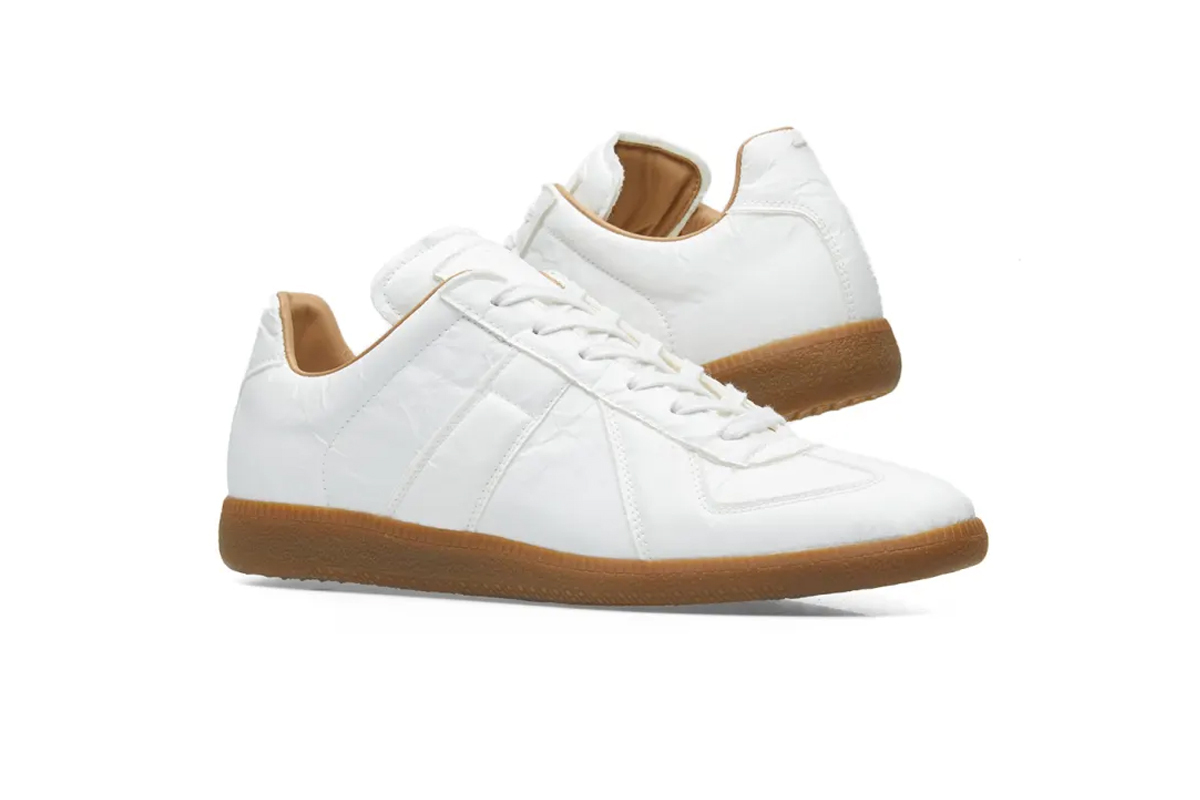 Coco Shoes Maison Margiela Replica German Army Trainer White