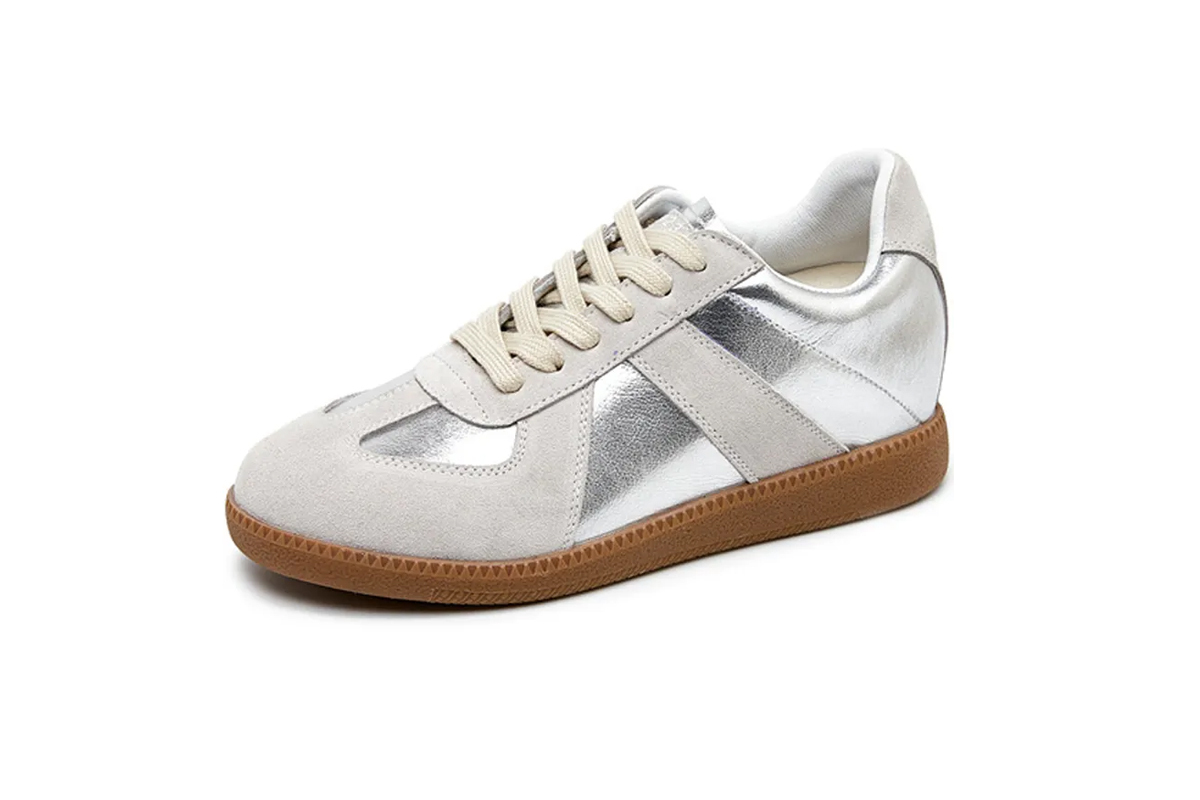 Coco Shoes Maison Margiela Replica German Army Trainer Silver