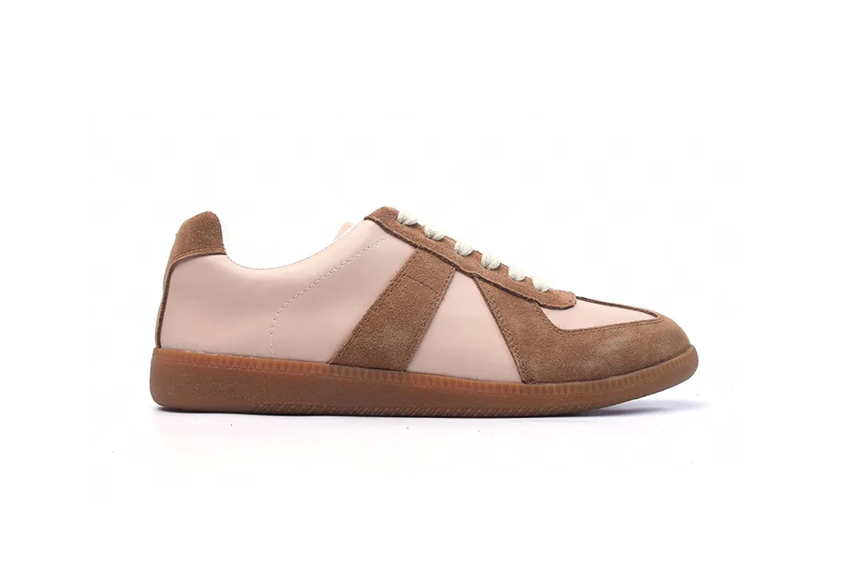 Coco Shoes Maison Margiela Replica German Army Trainer Pink Brown