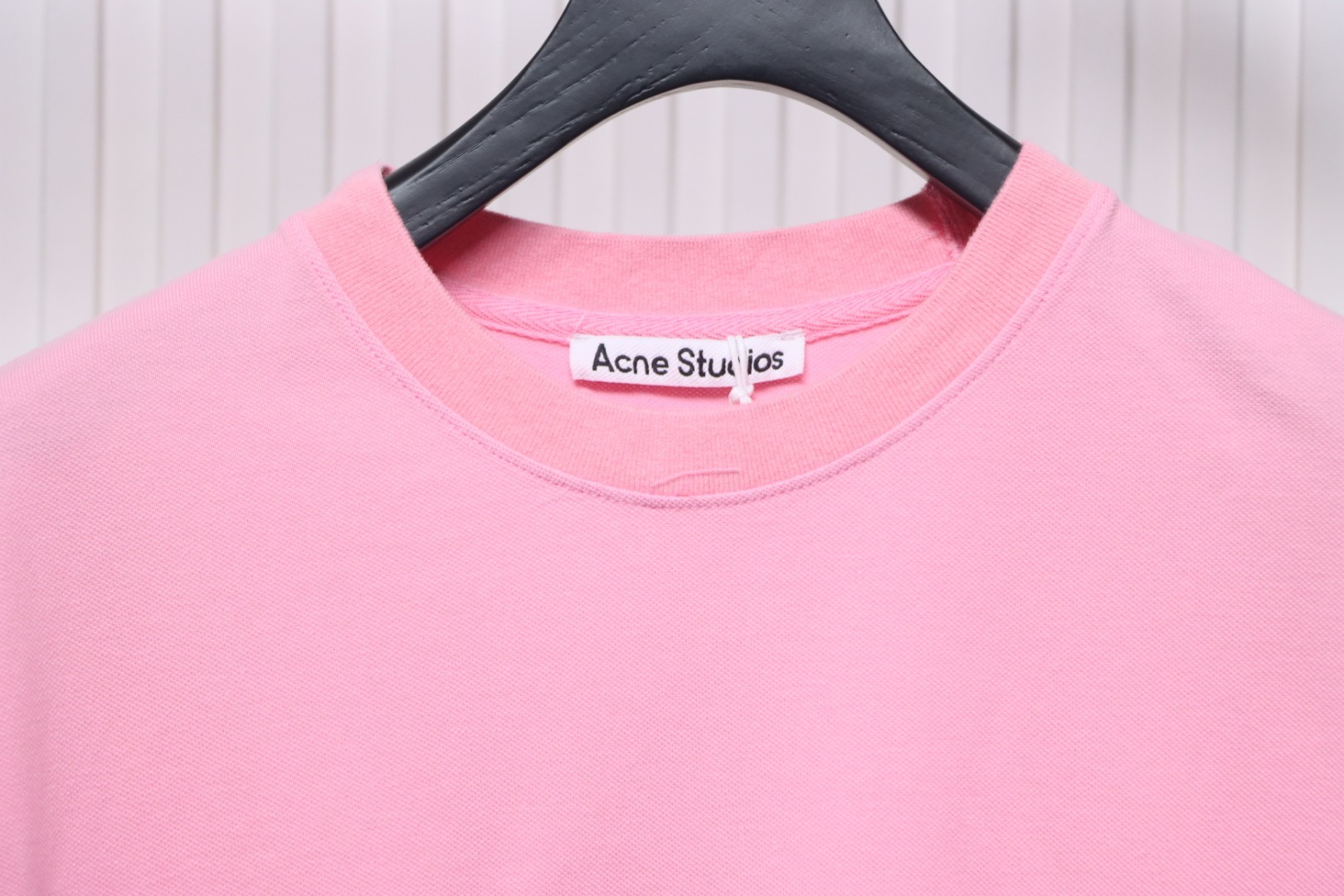 Acne Studios Logo T-Shirt Bubble Pink