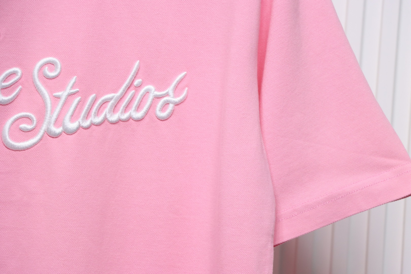 Acne Studios Logo T-Shirt Bubble Pink