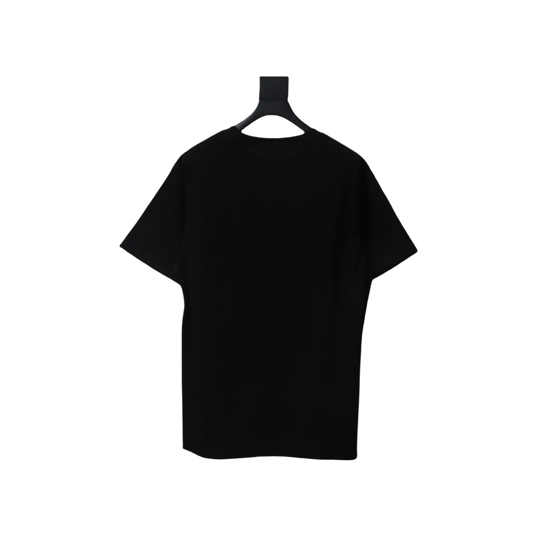 Acne Studios Logo Laser Printed T-Shirt Black