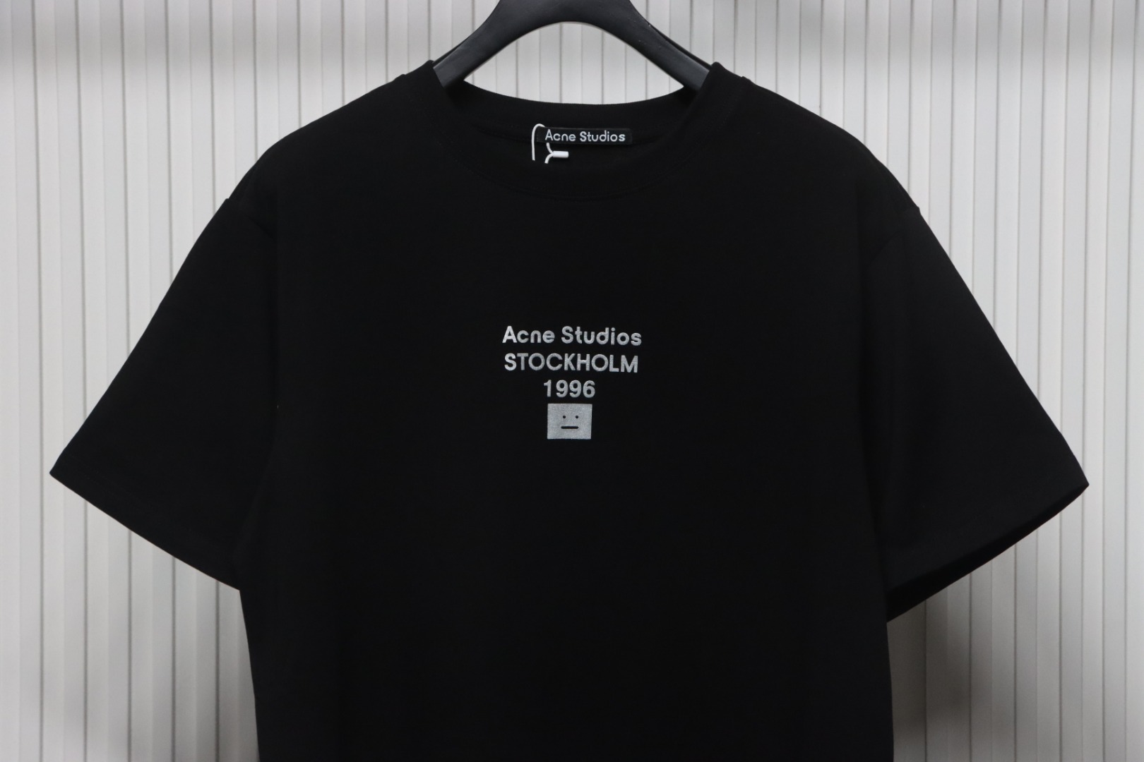 Acne Studios Logo Laser Printed T-Shirt Black