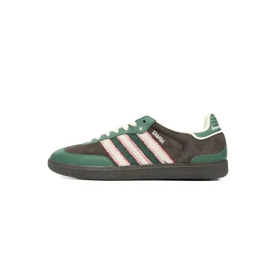 Adidas Samba Vegan /OG Green Brown ID6022 01