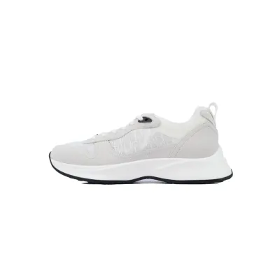 Dior B25 Runner White Oblique Suede 3SN259YTR_H069 01