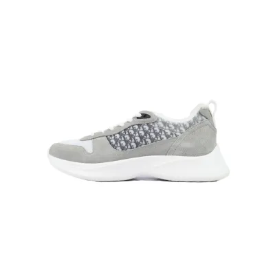 Dior B25 Runner Gray Suede 3SN283ZMI_H865 01