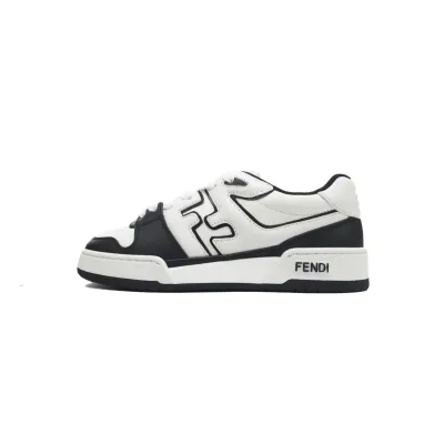 Fendi Match Low White Black 7E1643AOMN F0E7C 01