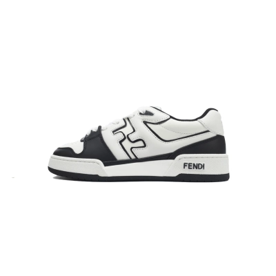 Fendi Match Low White Black 7E1643AOMN F0E7C 01
