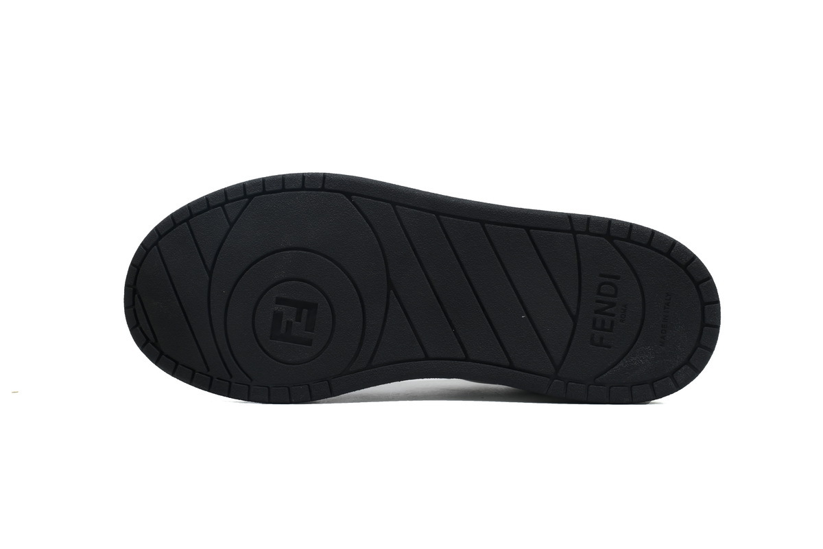 Coco Shoes Fendi Match Low White Black 7E1643AOMN F0E7C