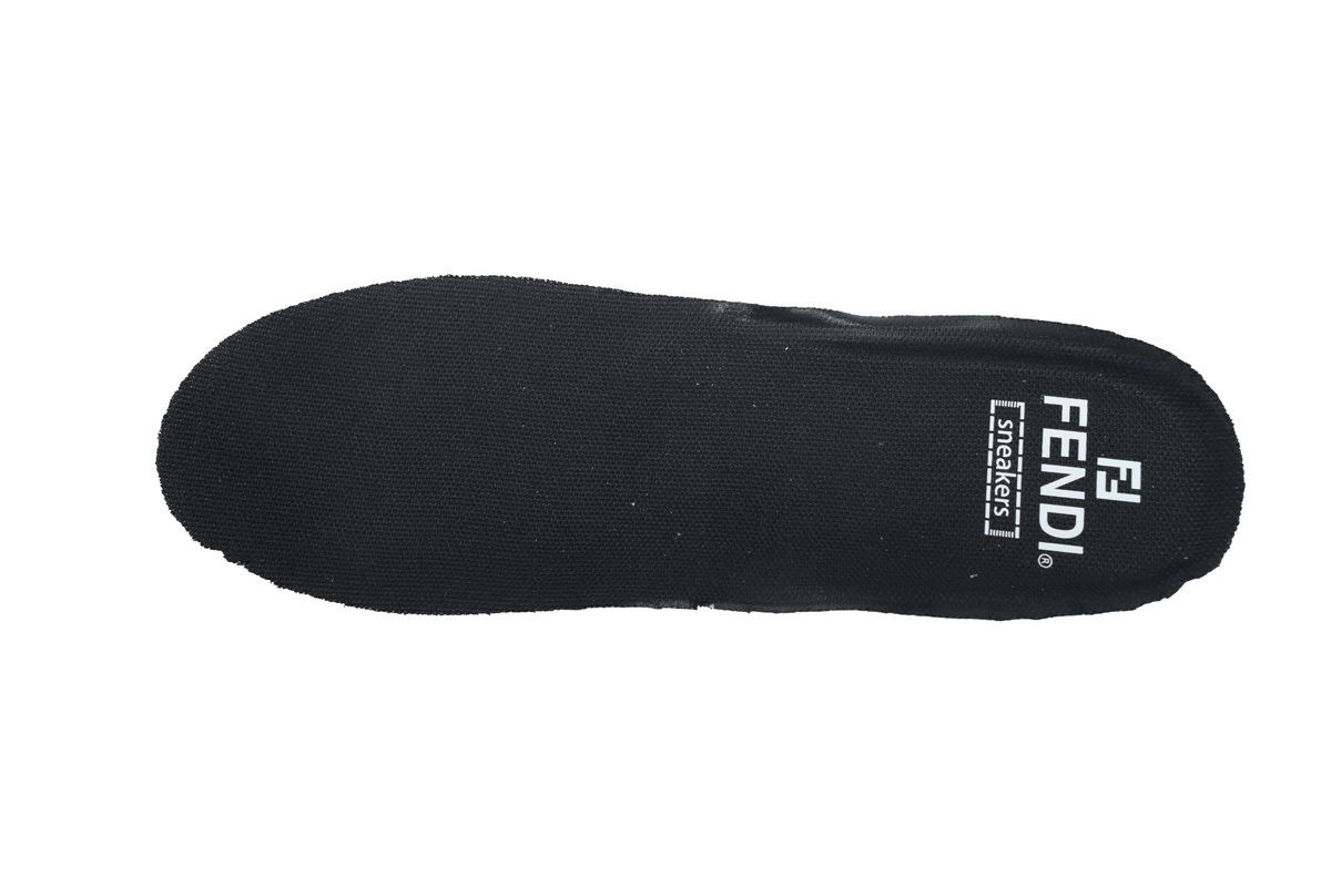 Coco Shoes Fendi Match Low White Black 7E1643AOMN F0E7C