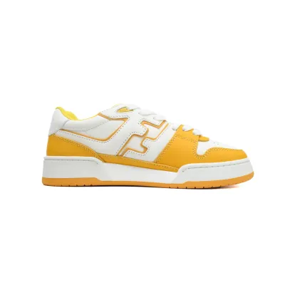 Fendi Match Low Orange White 7E1643 AOMN F1OIG 02