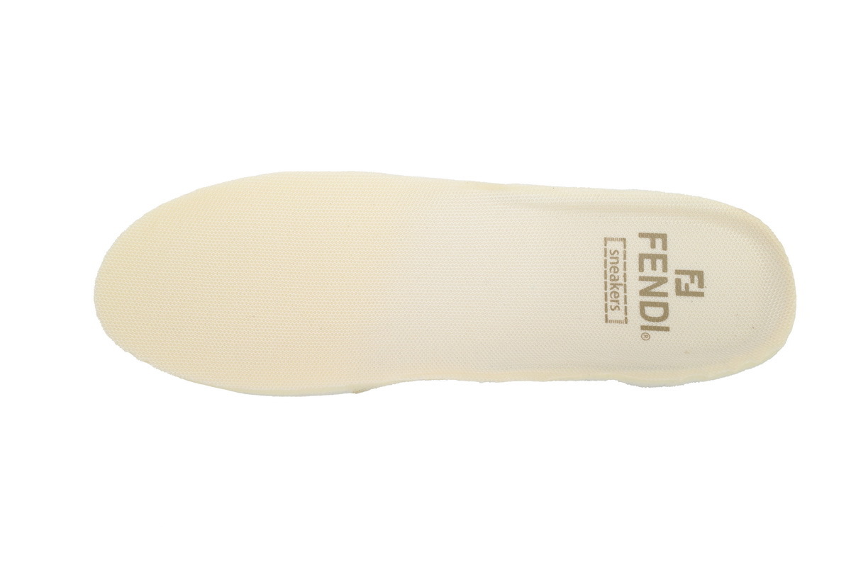 Coco Shoes Fendi Match Low Orange White 7E1643 AOMN F1OIG