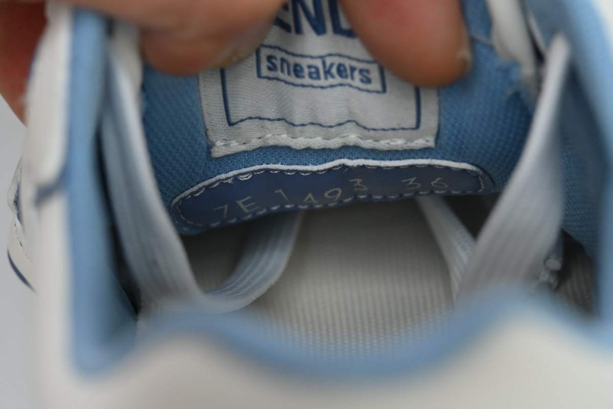 Coco Shoes Fendi Match Low Light Blue 7E1643 AOMN F1OIE