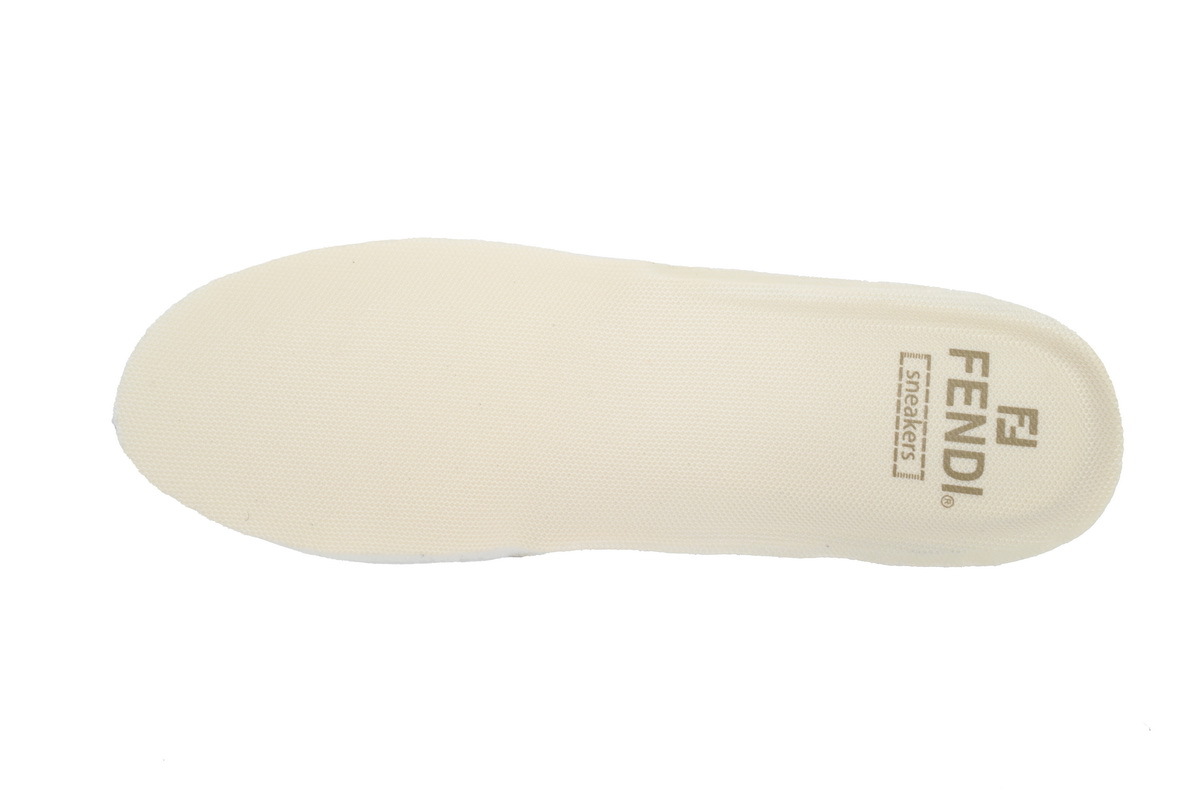 Coco Shoes Fendi Match Low White Green 7E1643-AOMN-F1NJ2