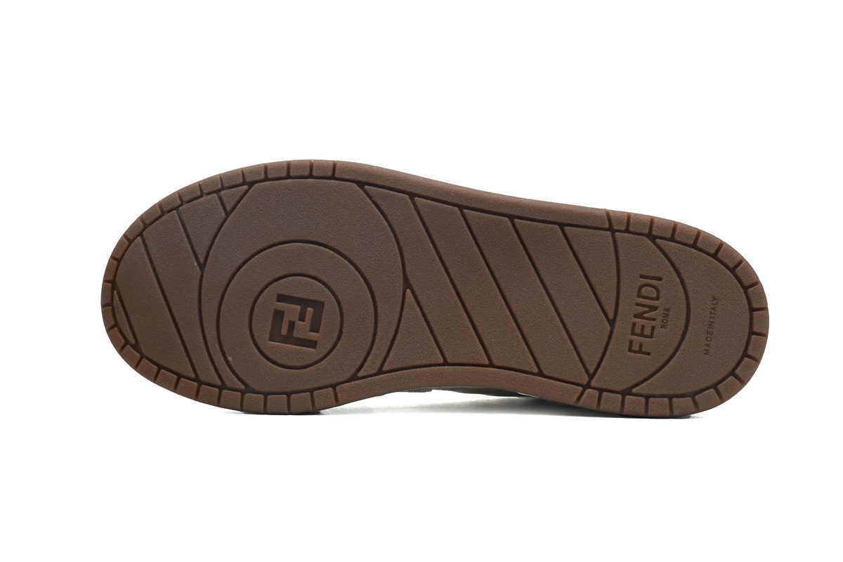 Coco Shoes Fendi Match Low White Beige 7E1493 AHH2 F1FHS