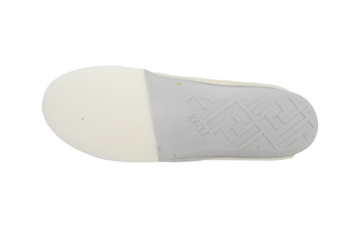 Coco Shoes Fendi Match Low White Beige 7E1493 AHH2 F1FHS