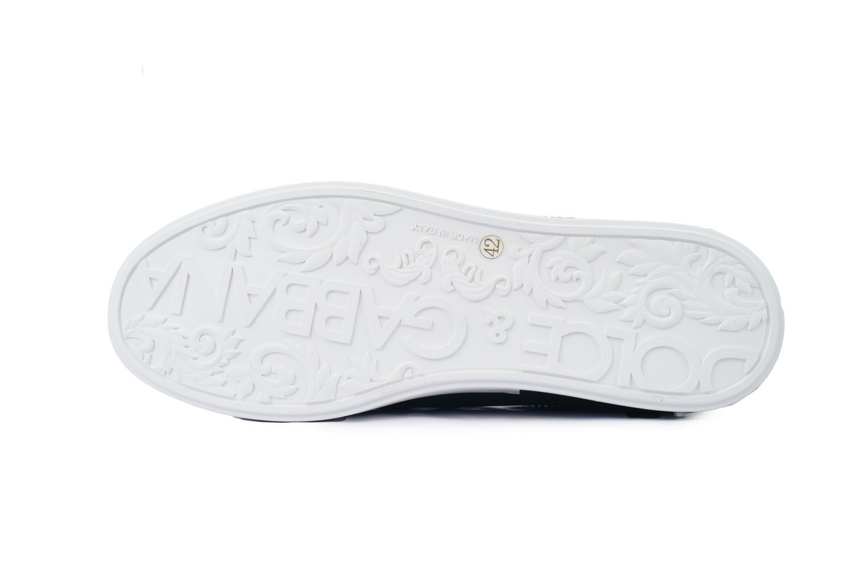 Coco Shoes Dolce & Gabbana Portofino 'Black Silver' CS2216 AH527 8B979