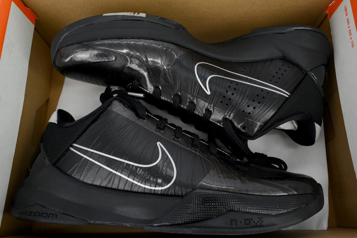 Nike Kobe 5 'Black Out' 386430-003