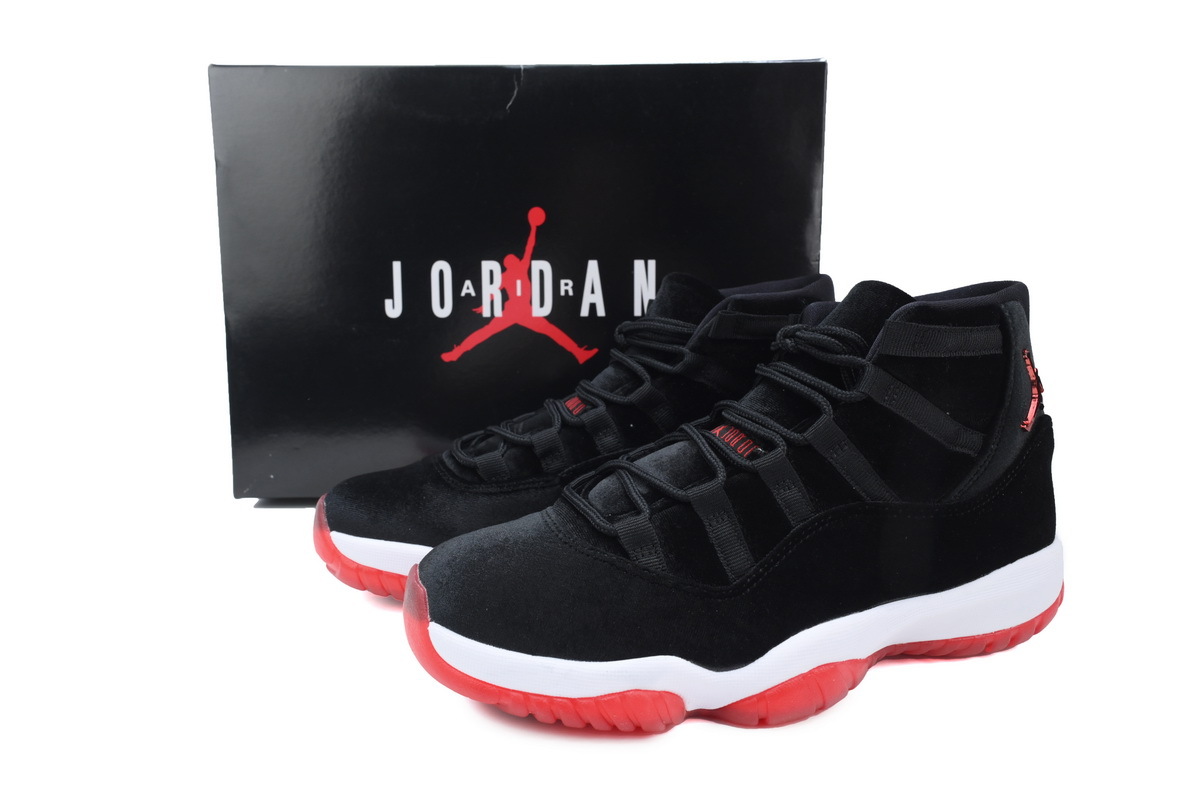 Coco Shoes Air Jordan 11 Retro 'Bred Velvet' DB5457-061 