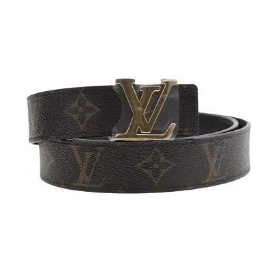Louis Vuitton LV Initials Reversible Belt Gold M9453 02