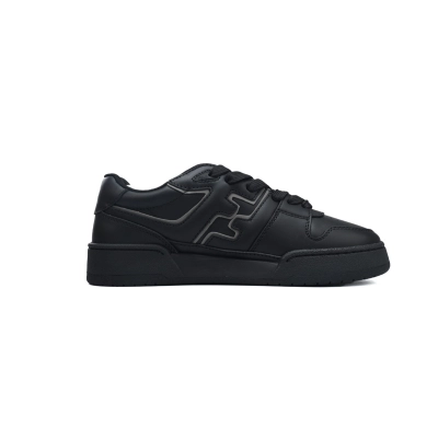 Fendi Match Low Pure Black Leather 02