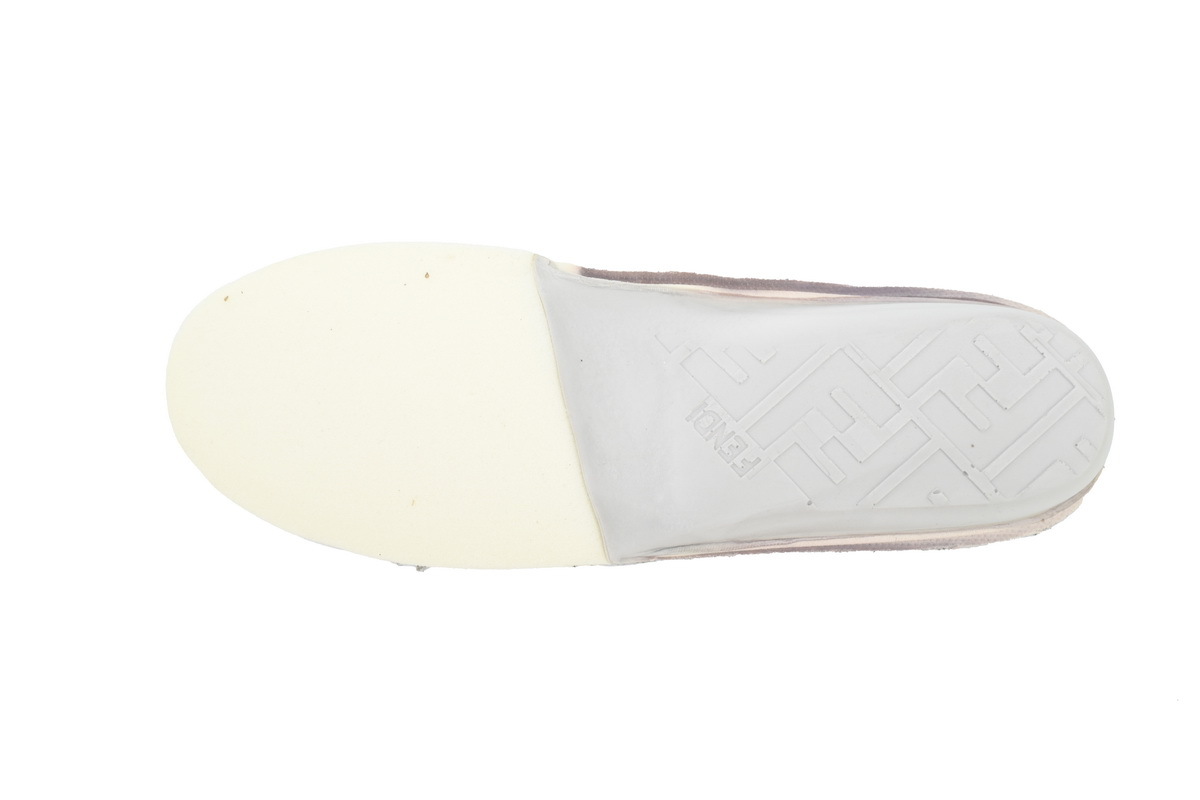 Coco Shoes Fendi Match Low Top Suede Black Beige 7E1493 AHH2 F1FZB