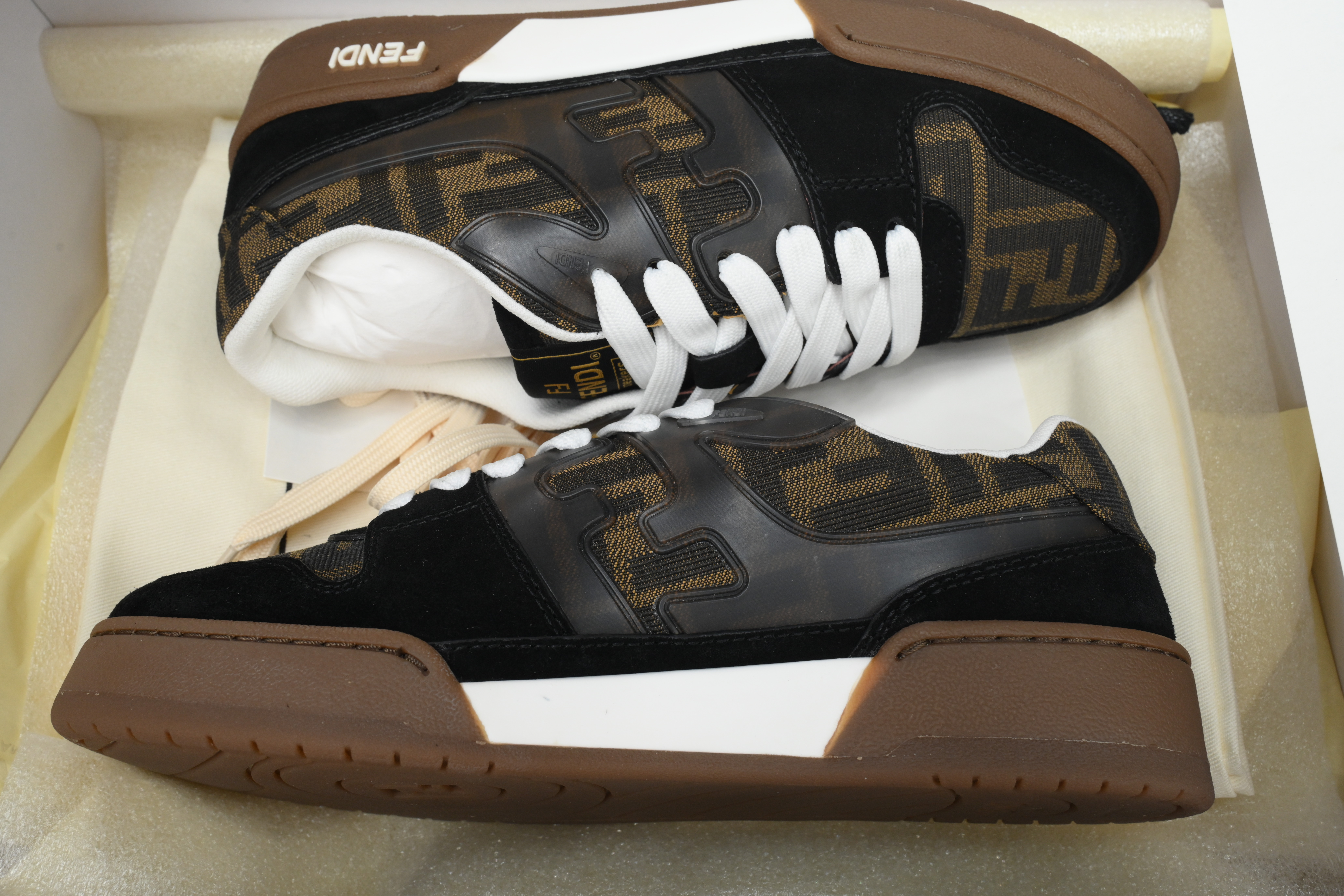 Fendi Match Low Black Brown 7E1688AQ6IF1PXA