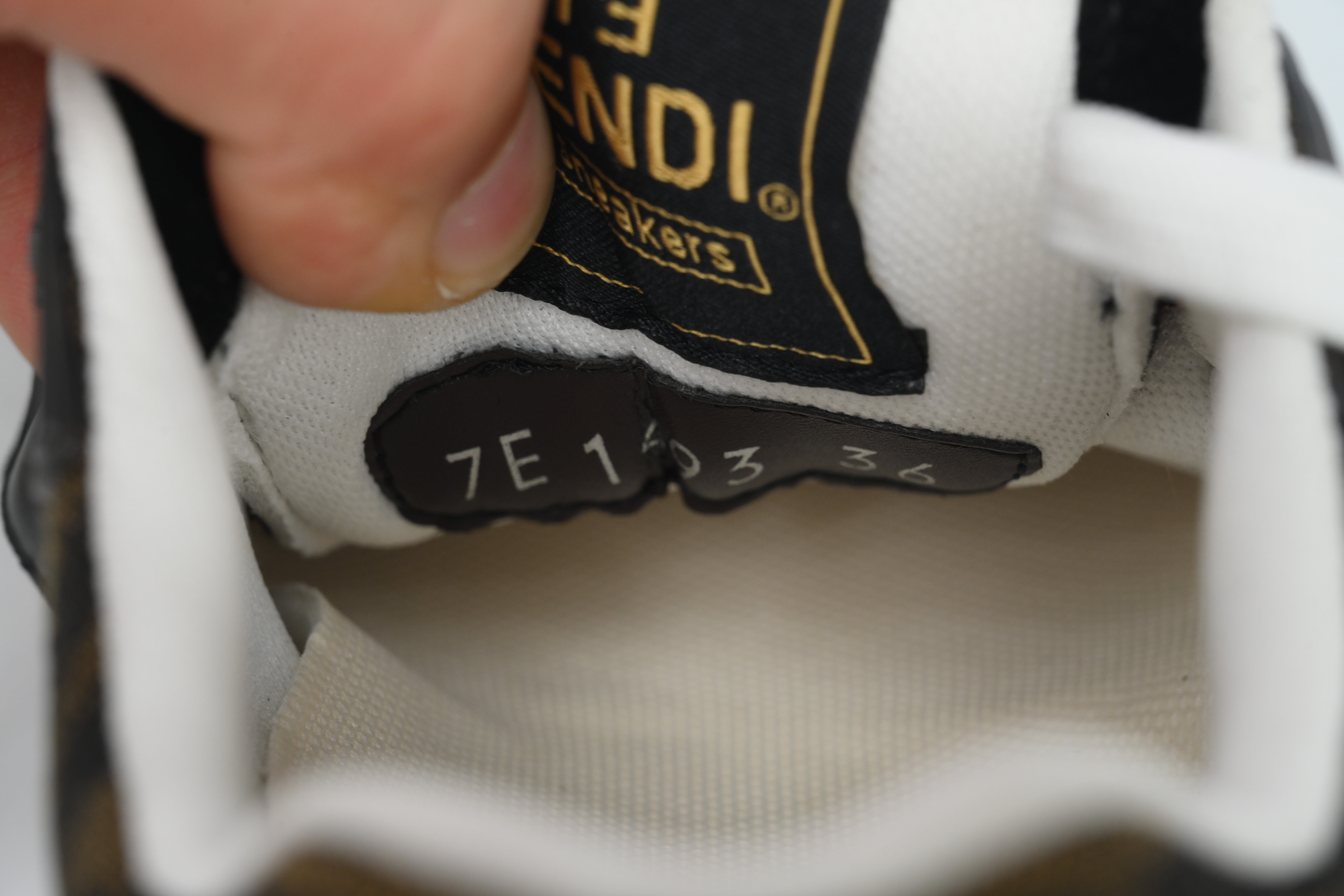 Fendi Match Low Black Brown 7E1688AQ6IF1PXA