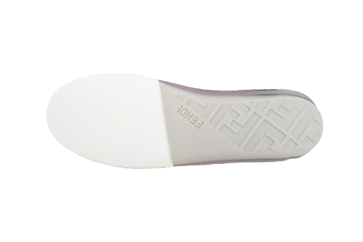 Coco Shoes Fendi Match Low Red Yellow 7E1493 AI1N F1H1D