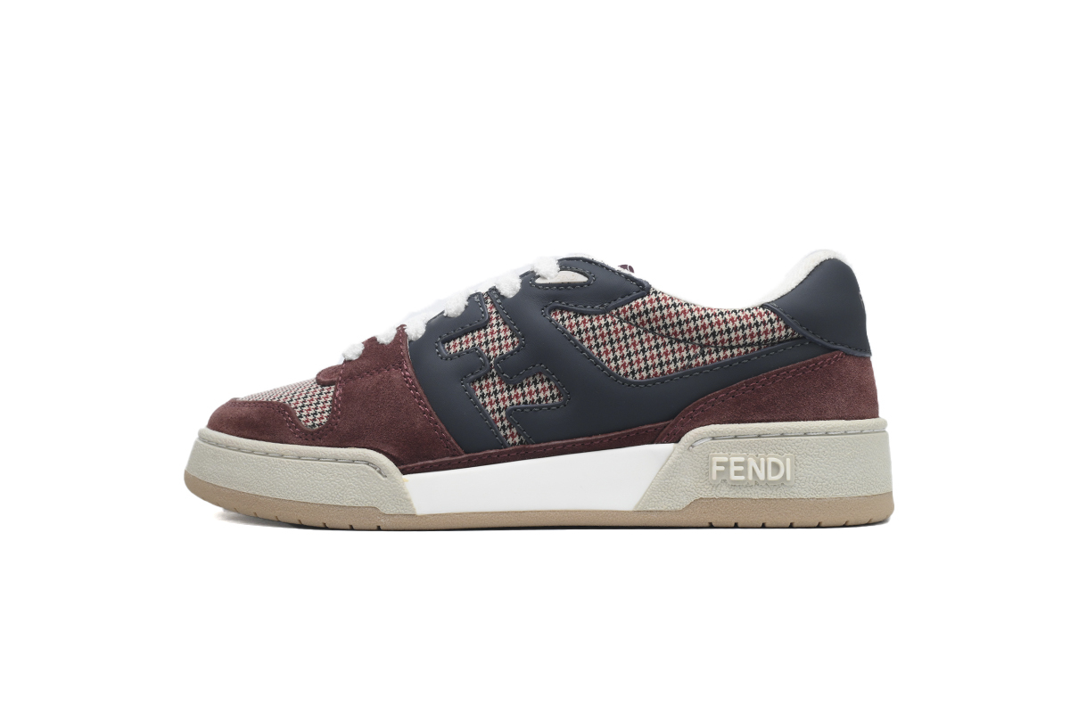 Coco Shoes Fendi Match Low Red Black