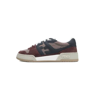 Fendi Match Low Red Black 01