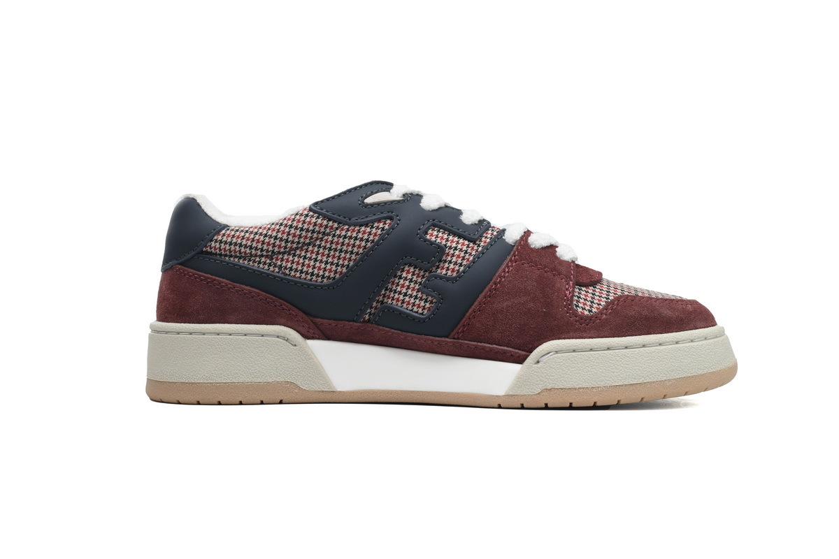 Coco Shoes Fendi Match Low Red Black