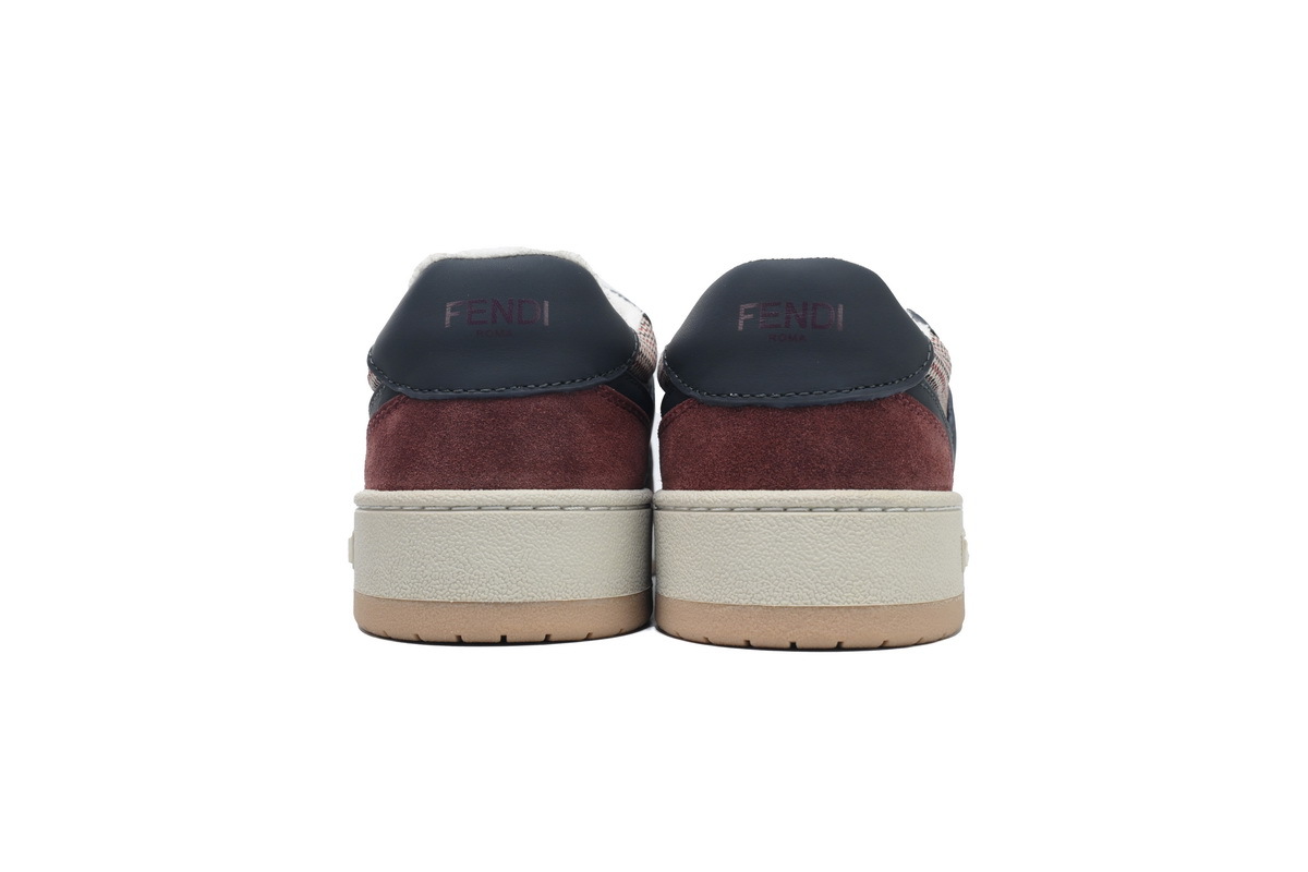 Coco Shoes Fendi Match Low Red Black