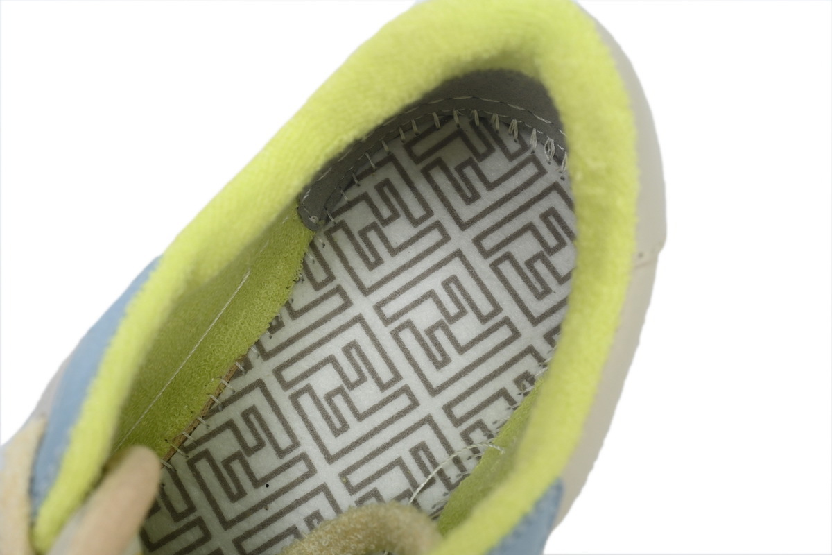 Coco Shoes Fendi Match Low Yellow Blue Suede 8E8252AI1NF1H1F