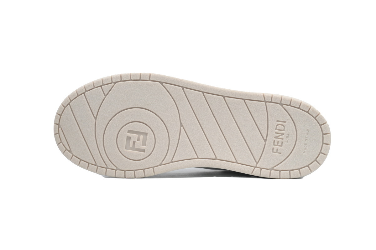 Coco Shoes Fendi Match White Grey 8E8453-AOMN-F1ME8