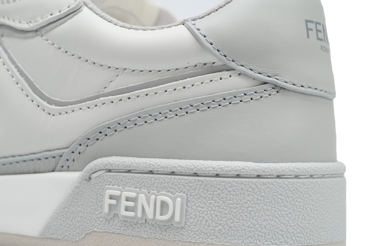 Coco Shoes Fendi Match White Grey 8E8453-AOMN-F1ME8